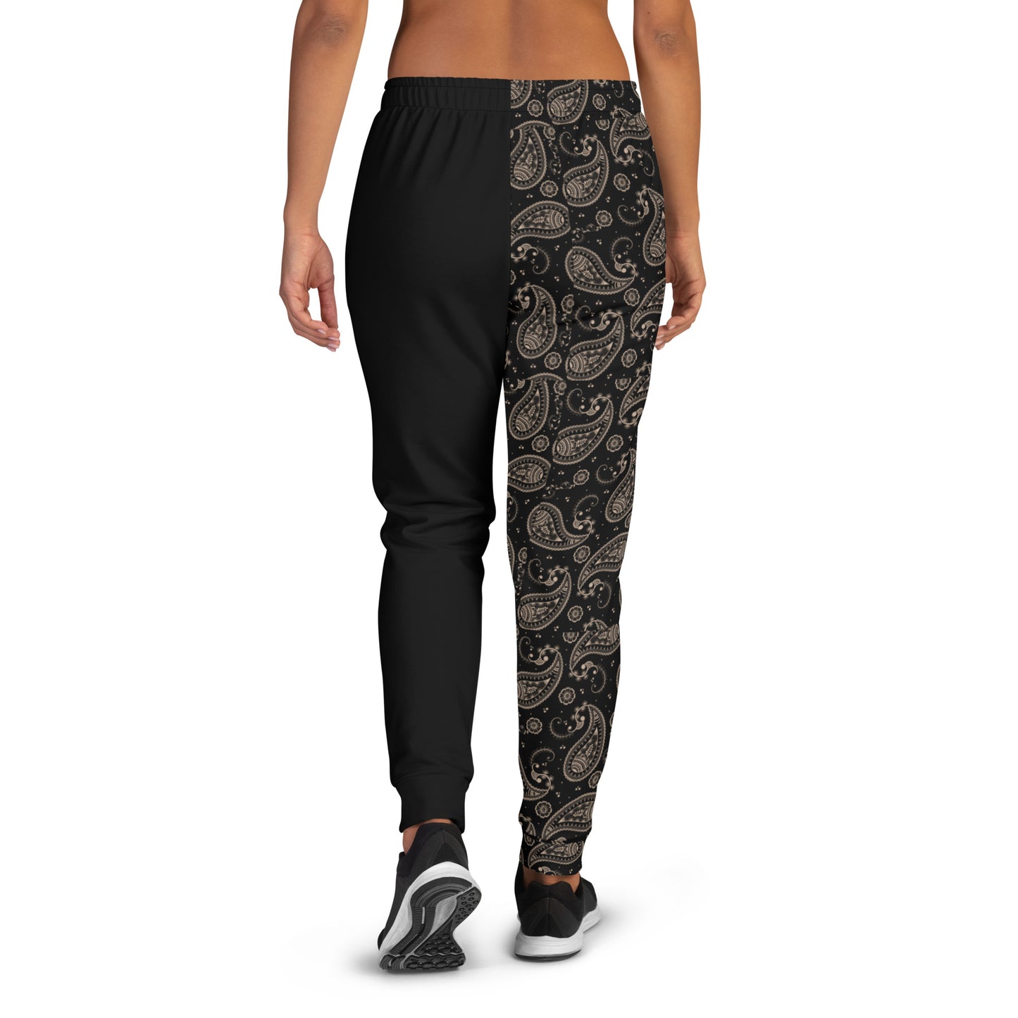 Paisley Joggers Black